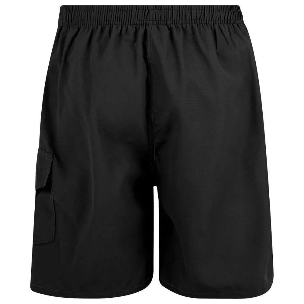 Men Swimming Trunks 3 Pockets Swim Cargo Shorts Suit Beach Surf Board, NWT